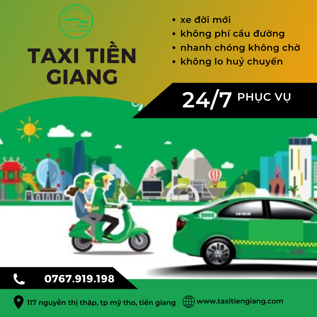 taxi tiền giang